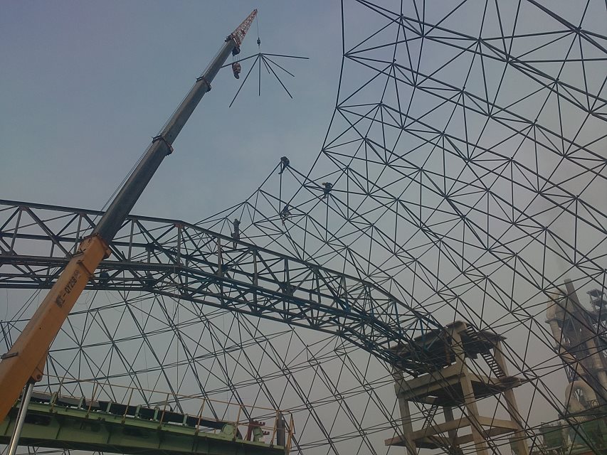 南康网架施工